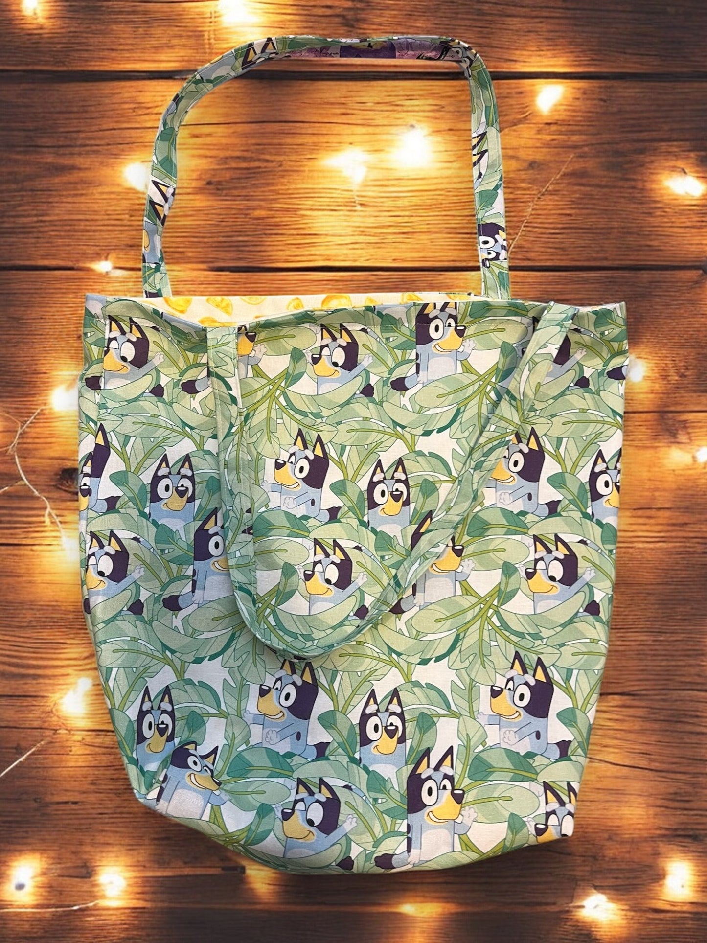 Blue Dog Inspired Tote Bag