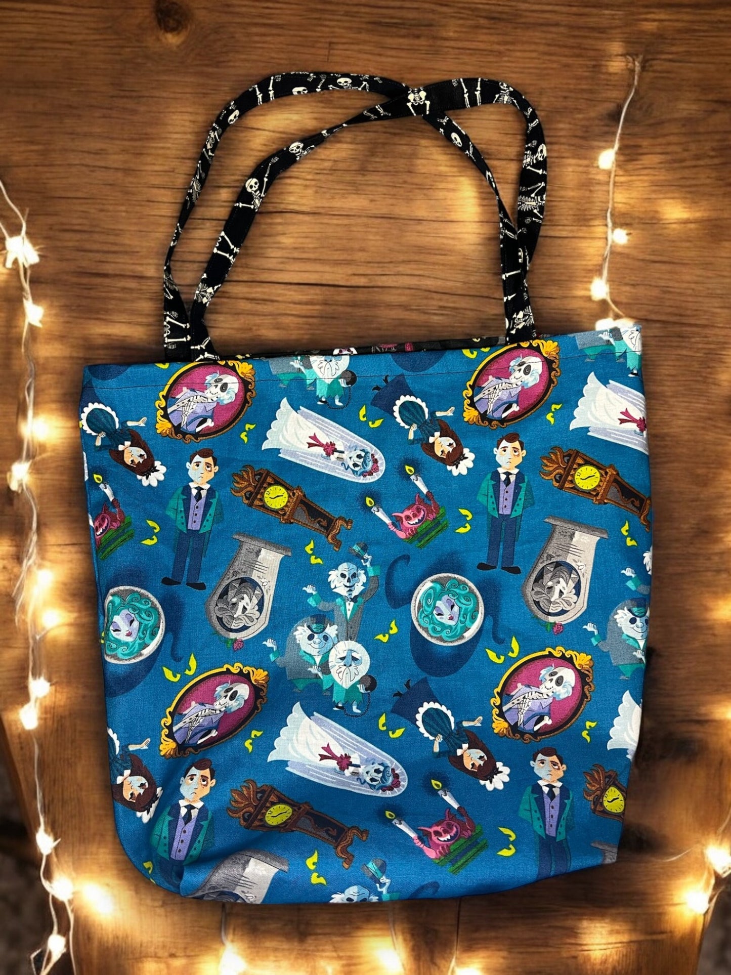 Reversible Haunted Tote Bag